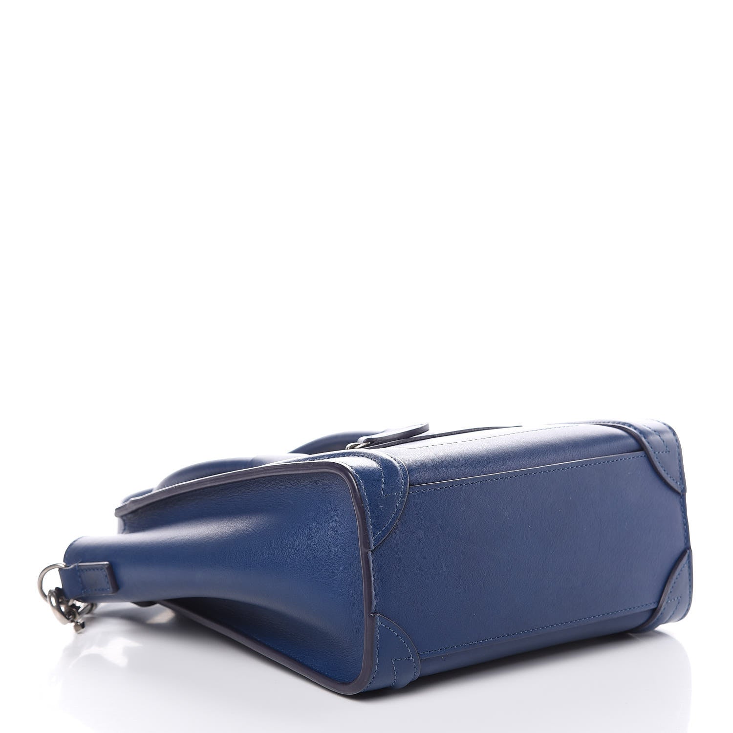 Celine Smooth Calfskin Nano Luggage Lazuli 4 of 12
