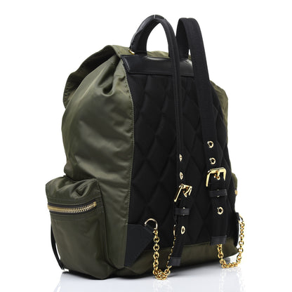 Burberry Nylon Large Rucksack Backpack Canvas Green 2 of 19