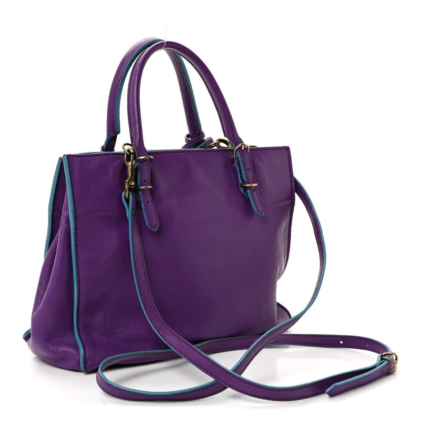 Calfskin Papier Mini A4 Purple