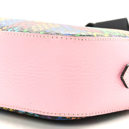 Gucci GG Supreme Monogram Psychedelic Shoulder Bag Black Multicolor Sugar Pink 9 of 10