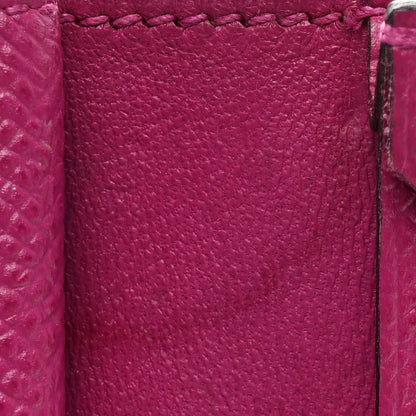 Hermes Epsom Mini Bearn Wallet Rose Pourpre 9 of 12