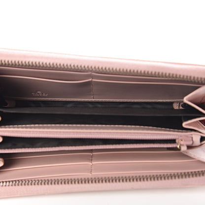 Gucci Calfskin Matelasse GG Marmont Zip Around Wallet Perfect Pink 5 of 8