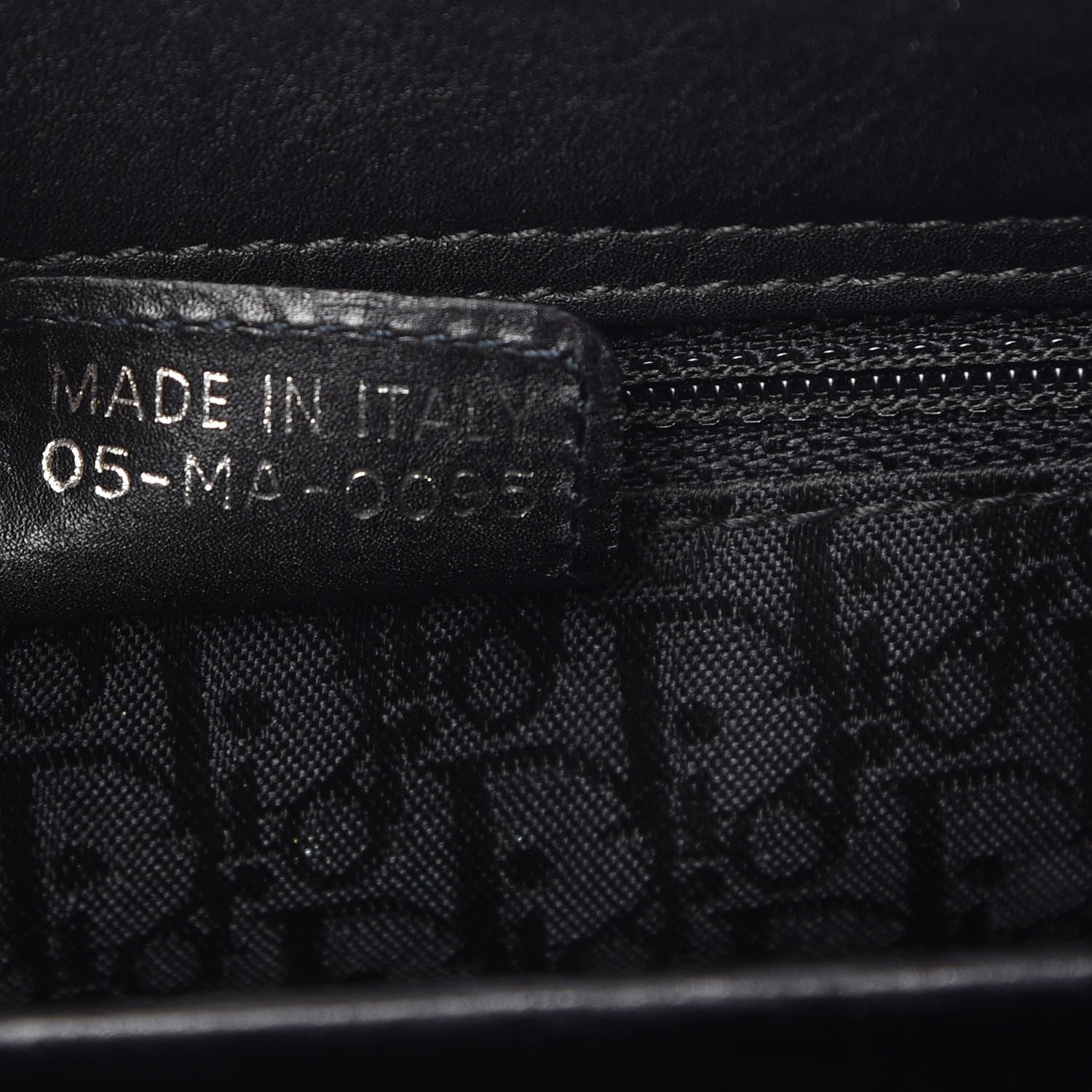 Christian Dior Calfskin Cannage Stitched East West Lady Dior Black 7 of 11