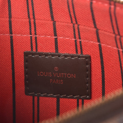 Louis Vuitton Damier Ebene Neverfull MM GM Pochette 6 of 9