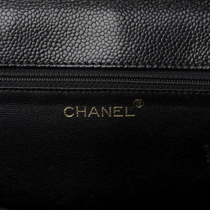 Chanel Caviar Quilted Single Flap Black 8 of 14