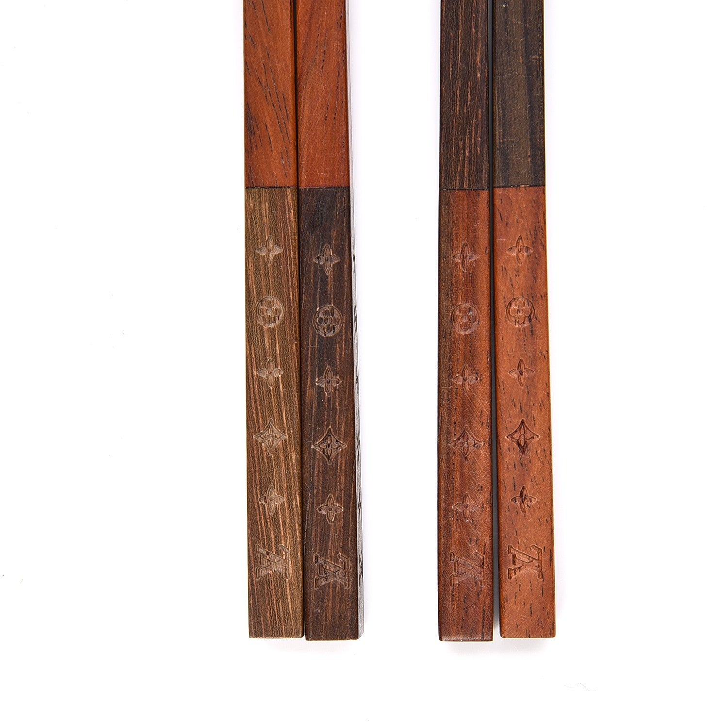Louis Vuitton Rosewood Monogram Chopsticks with Case 6 of 6