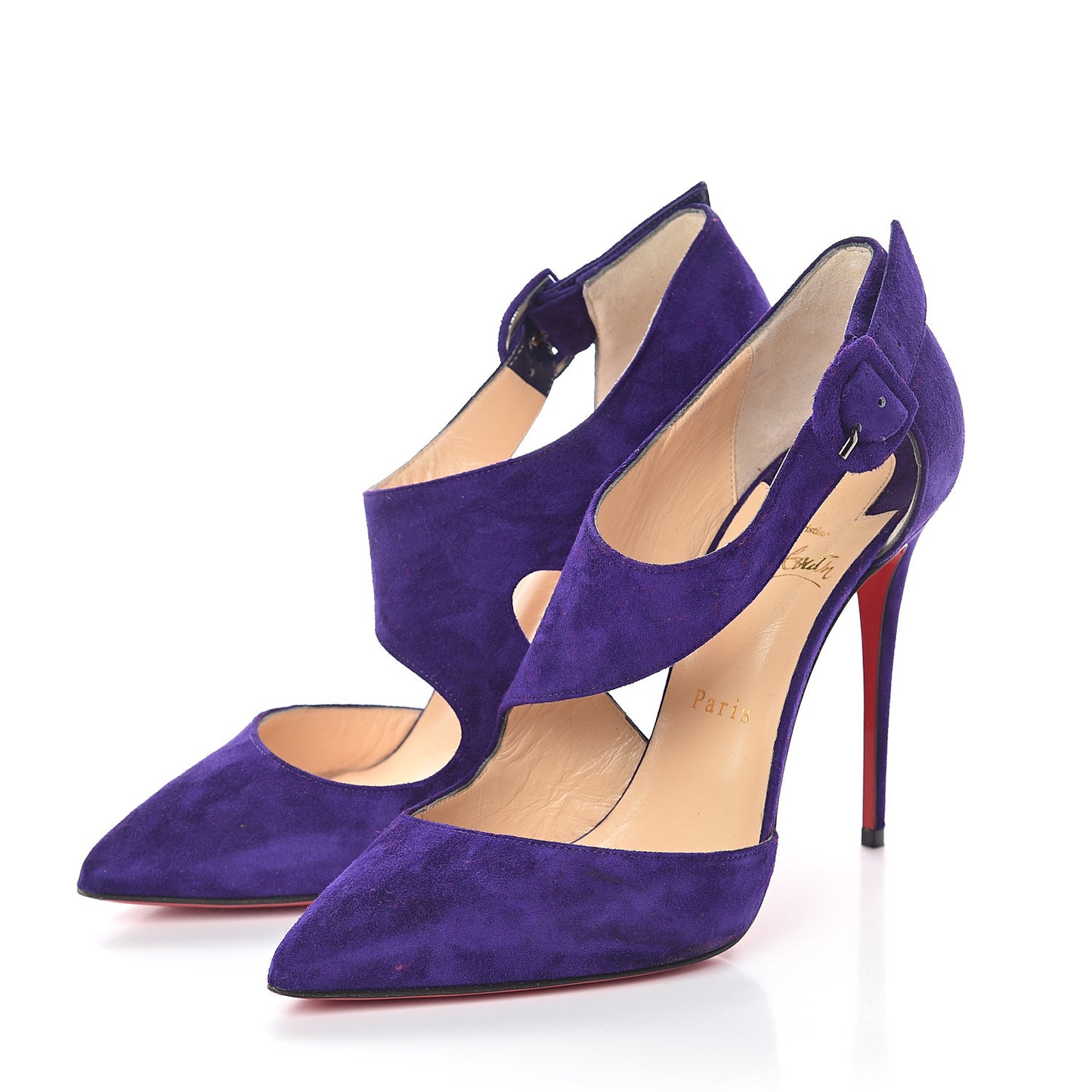 Veau Velours Sharpeta 120 Asymmetric Pumps 40 Etincelle