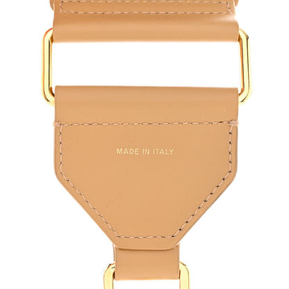 Fendi Ribbon Vitello King FF 1974 Adjustable Strap You Marrone Pink 4 of 4