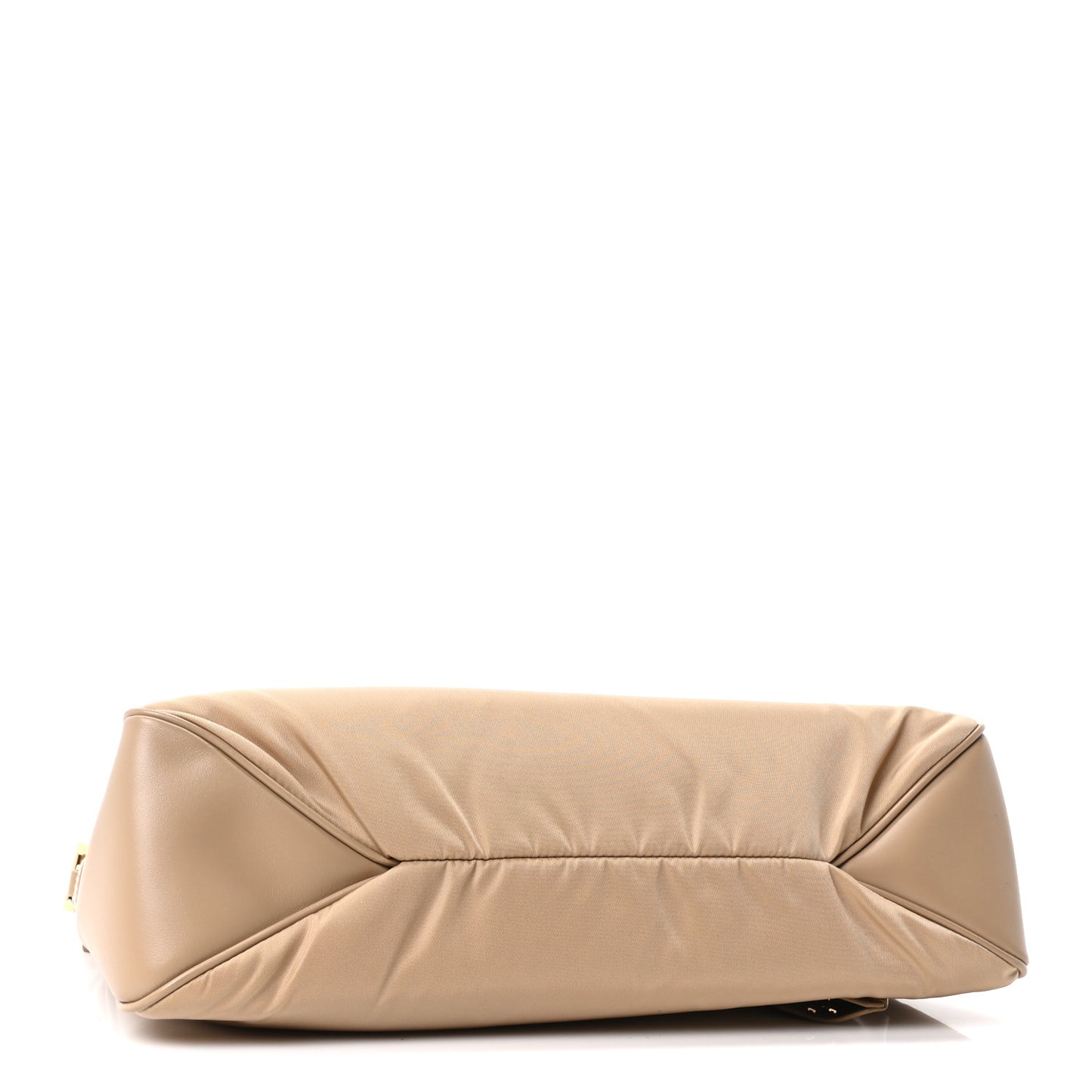 Re-Nylon Vitello Large Aimee Shoulder Bag Cammello
