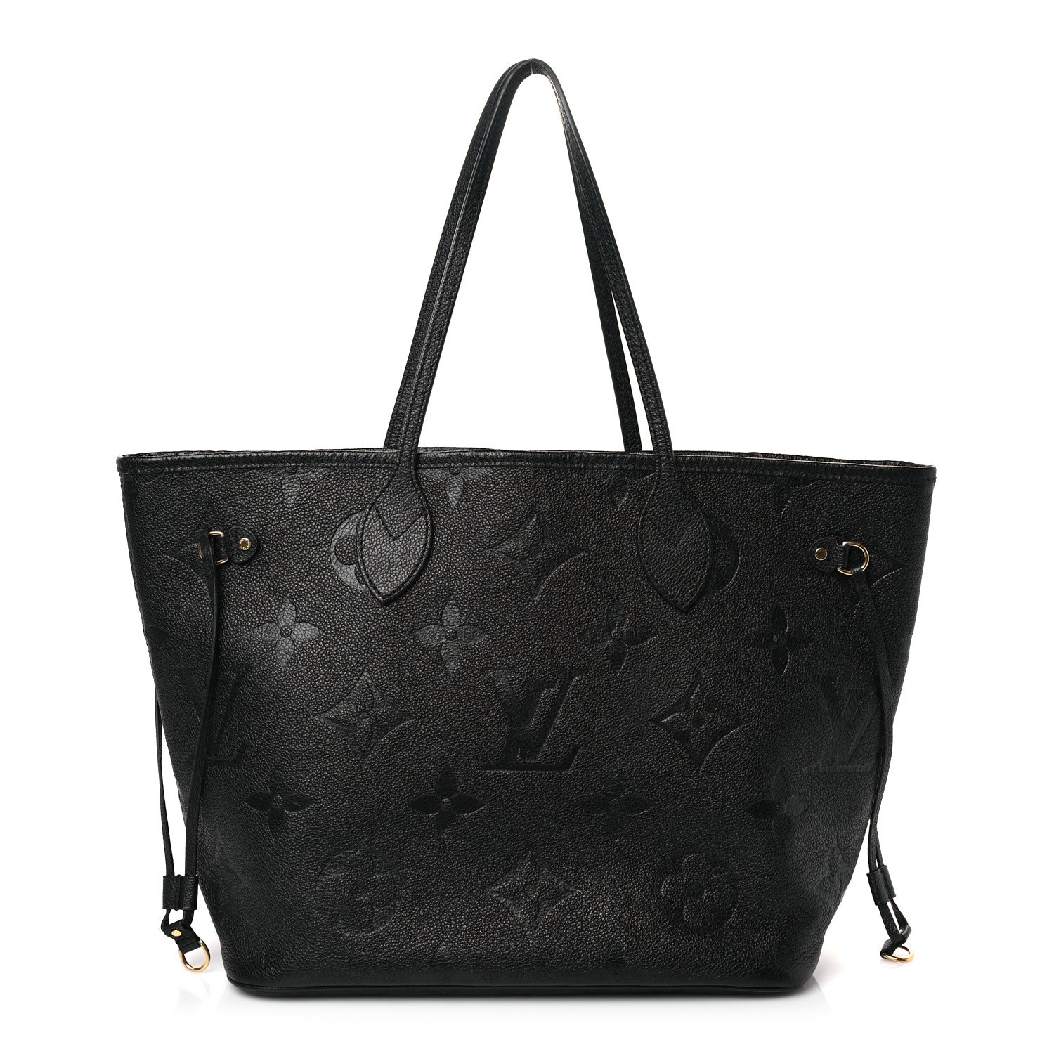 Louis Vuitton Empreinte Monogram Giant Neverfull MM Black 1 of 8