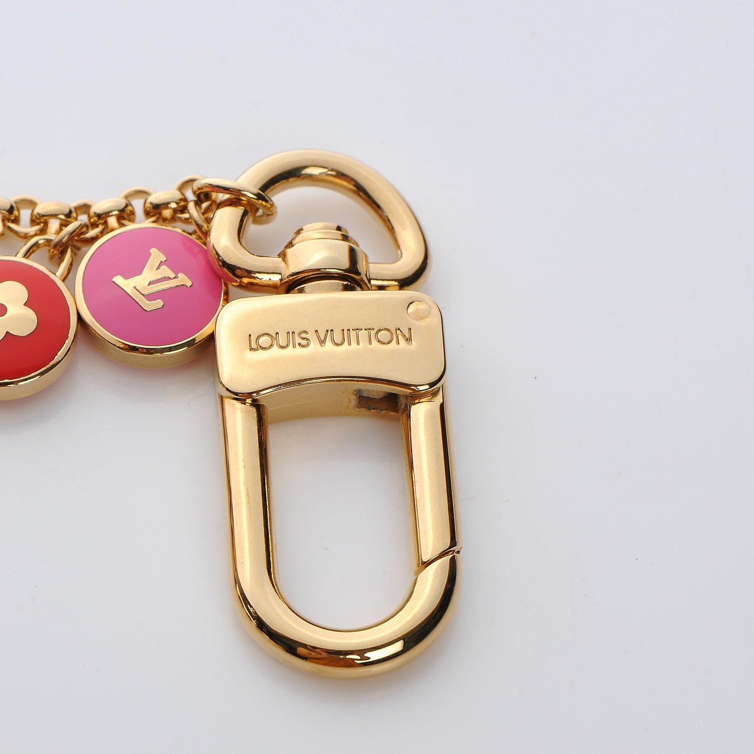 Louis Vuitton Pastilles Key Chain Bag Charm Rouge 5 of 5