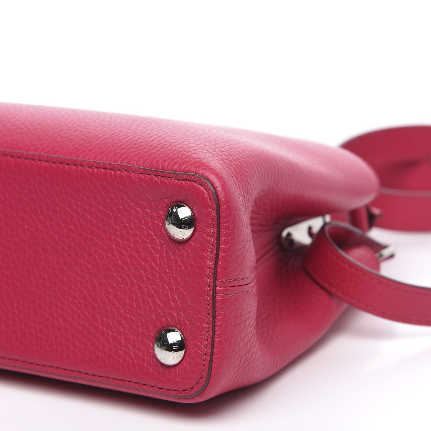 Taurillon Capucines BB Fuchsia