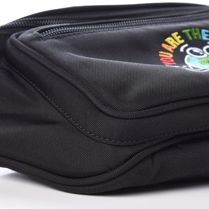 Balenciaga Nylon You Are The World Explorer Beltpack Black 8 of 9