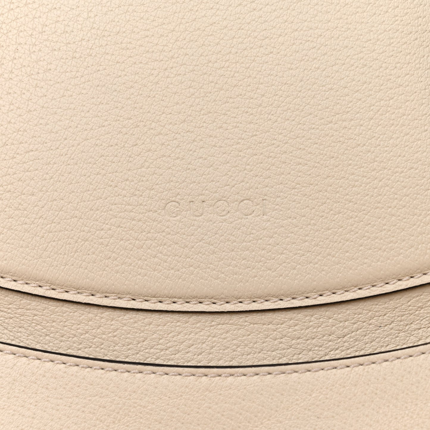 Grained Calfskin Web Stripe Butterfly Medium Totem Top Handle Bag White