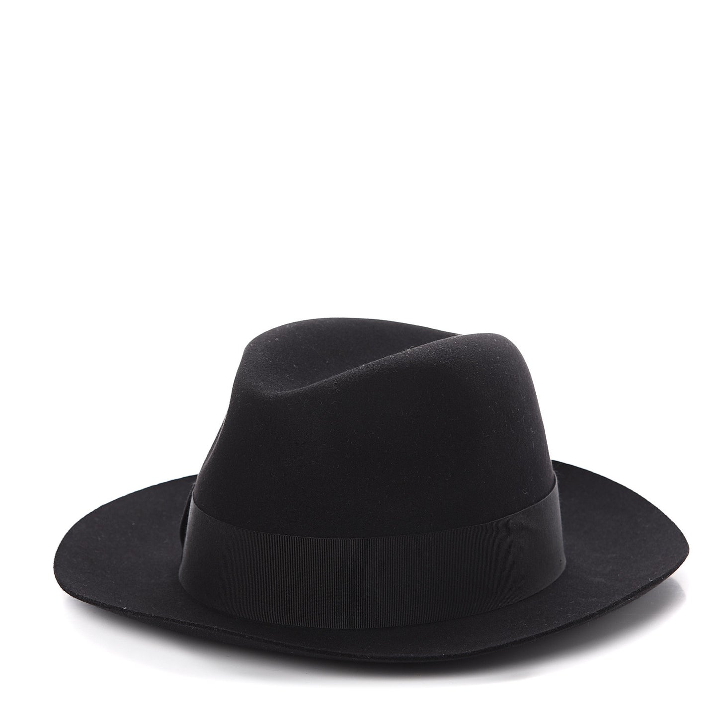 Rabbit Felt Hare Felt Paris Hat 58 Black