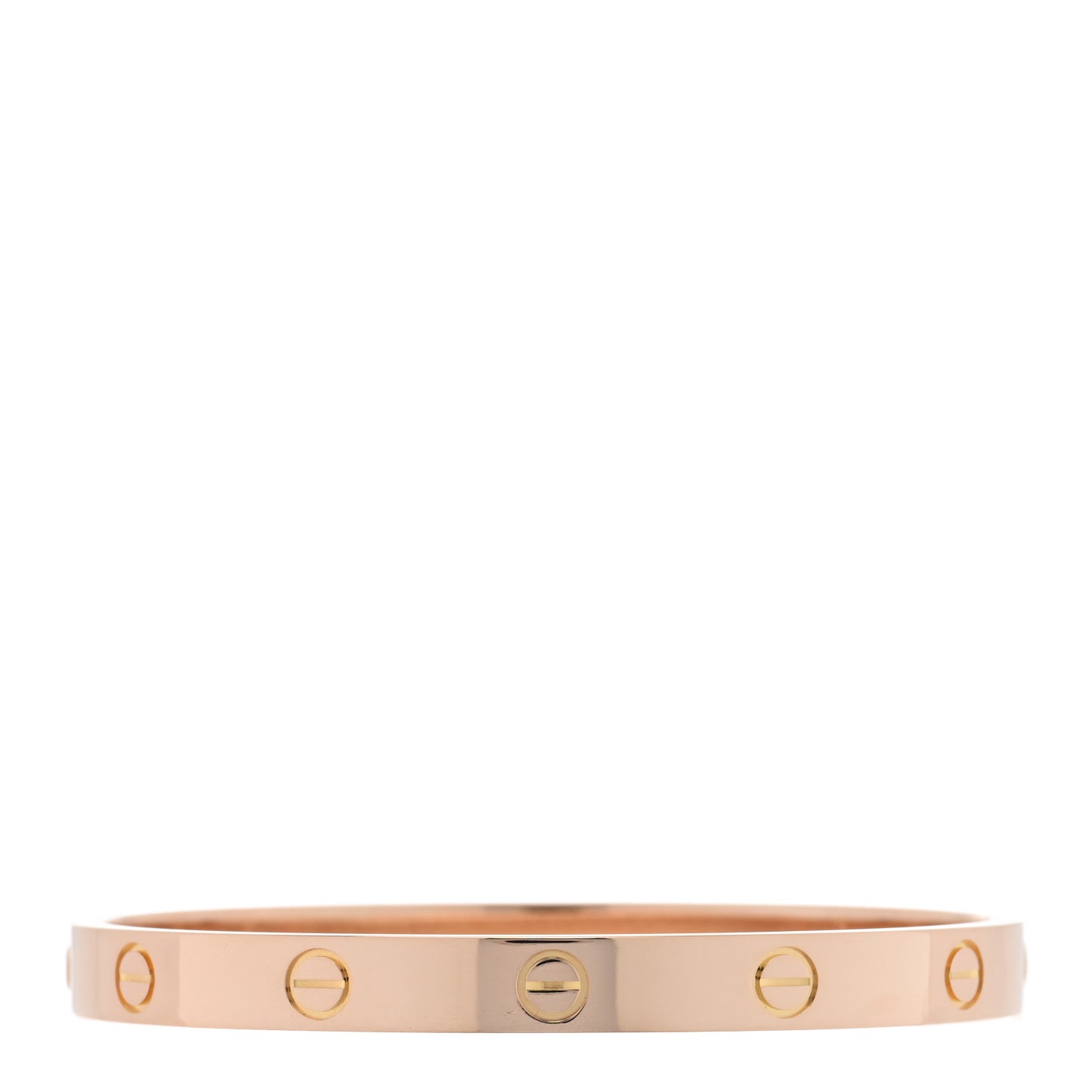 18K Pink Gold LOVE Bracelet 17