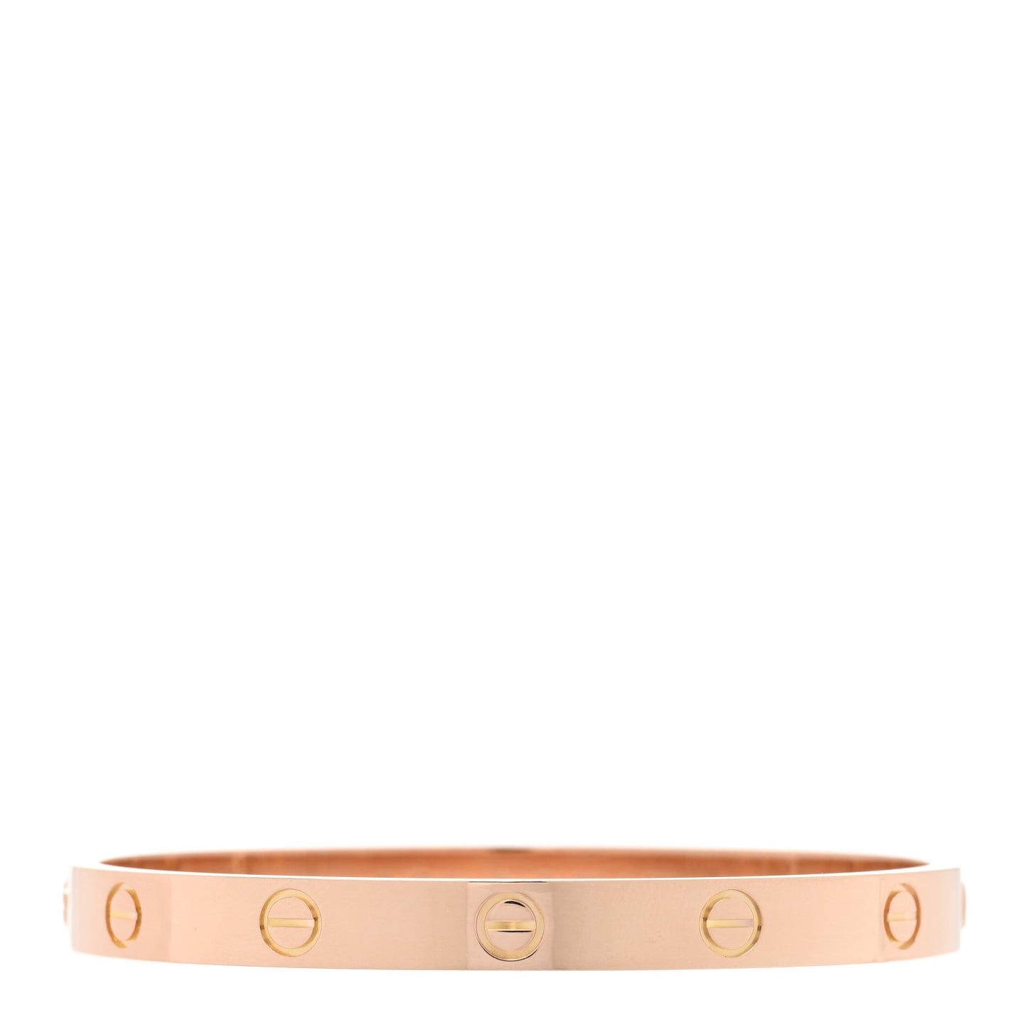 18K Pink Gold LOVE Bracelet 17