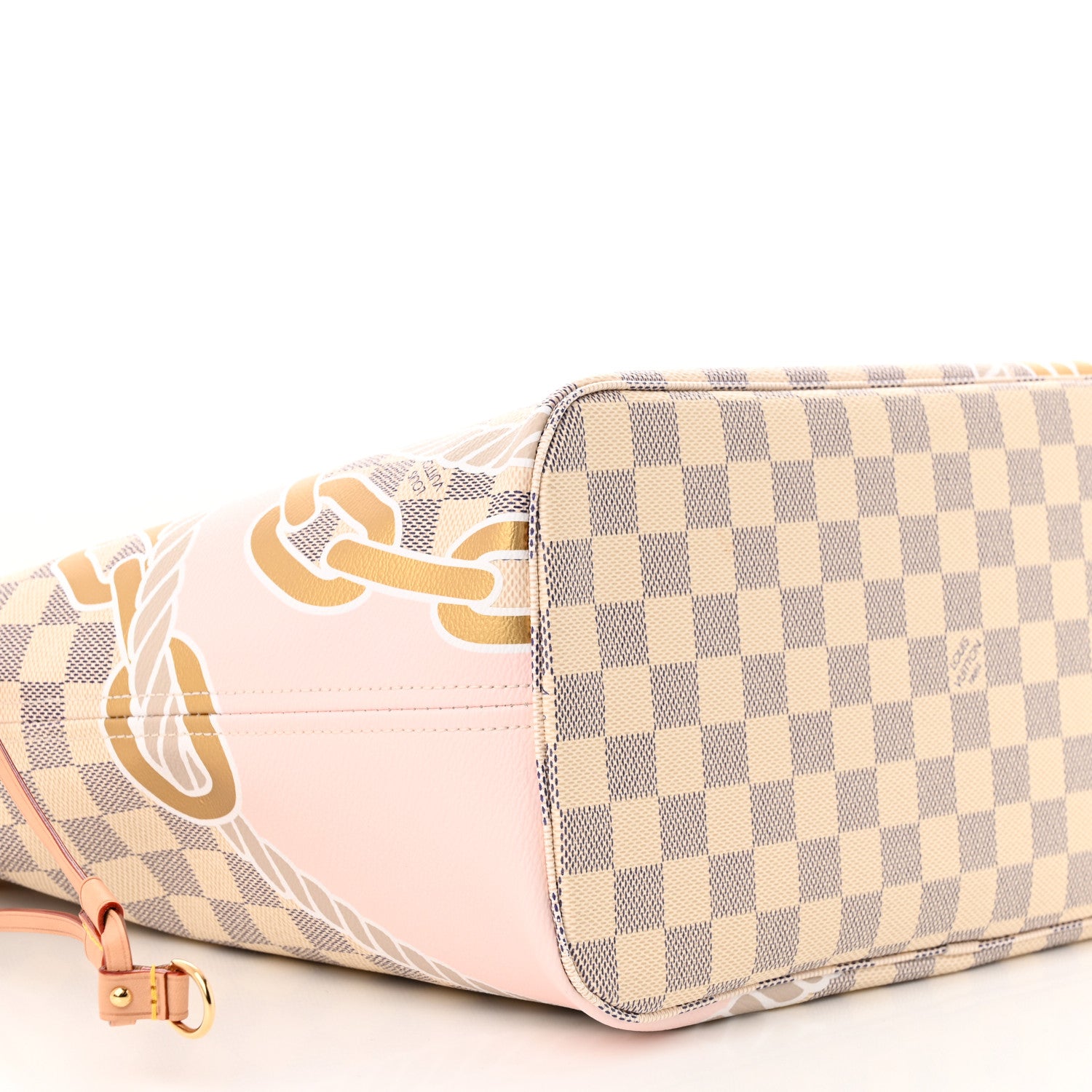Louis Vuitton Damier Azur Nautical Neverfull MM 9 of 10