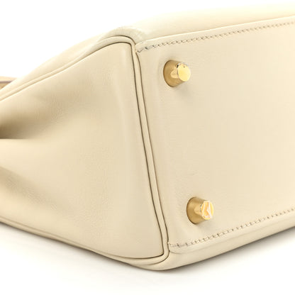Hermes Swift Kelly Retourne 25 Craie 8 of 20