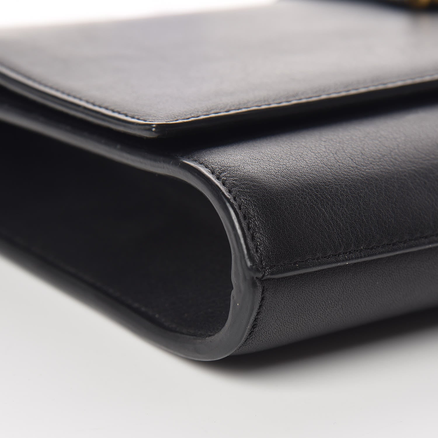 Saint Laurent Calfskin Classic Y Ligne Clutch Black 9 of 14