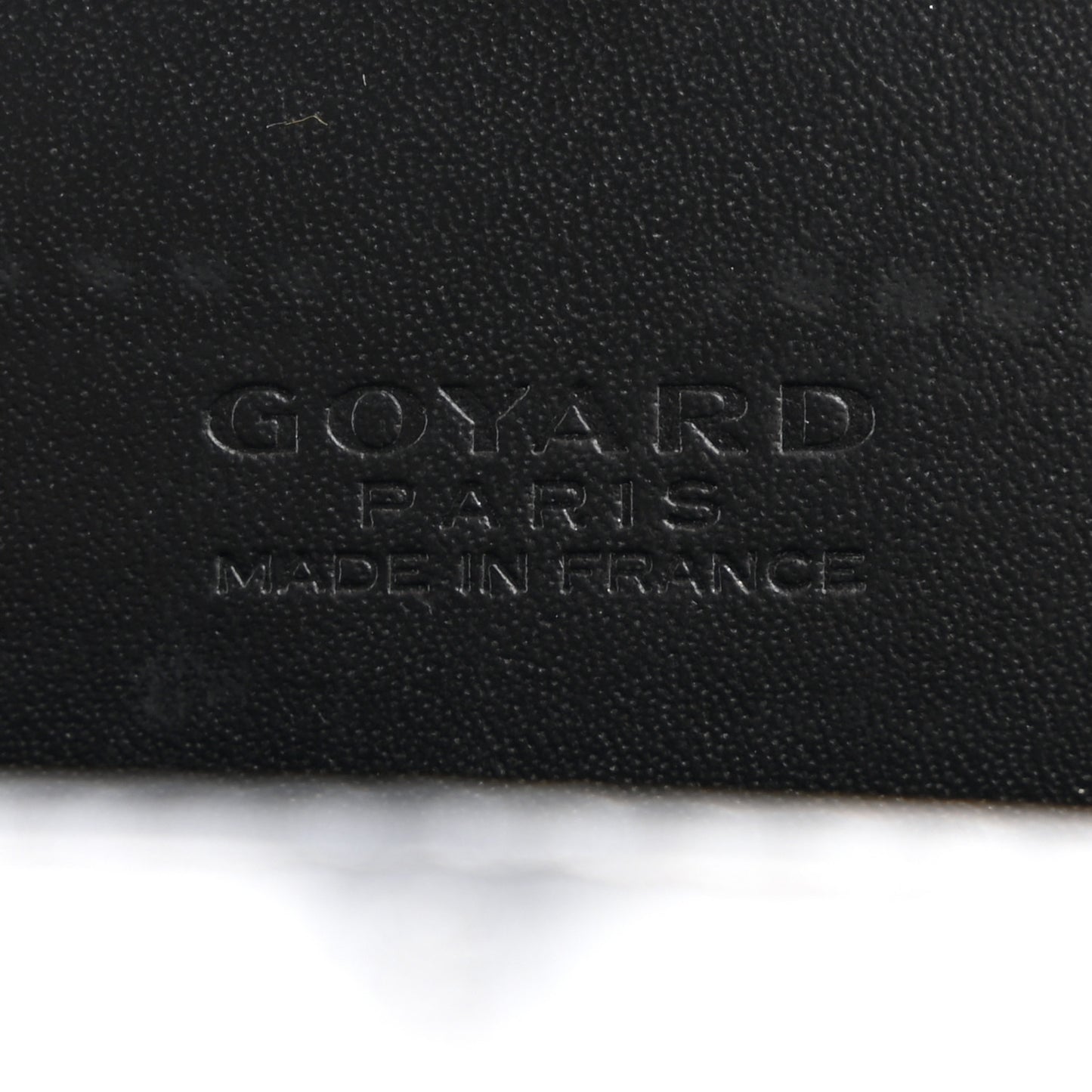Goyardine Varenne Long Wallet Black
