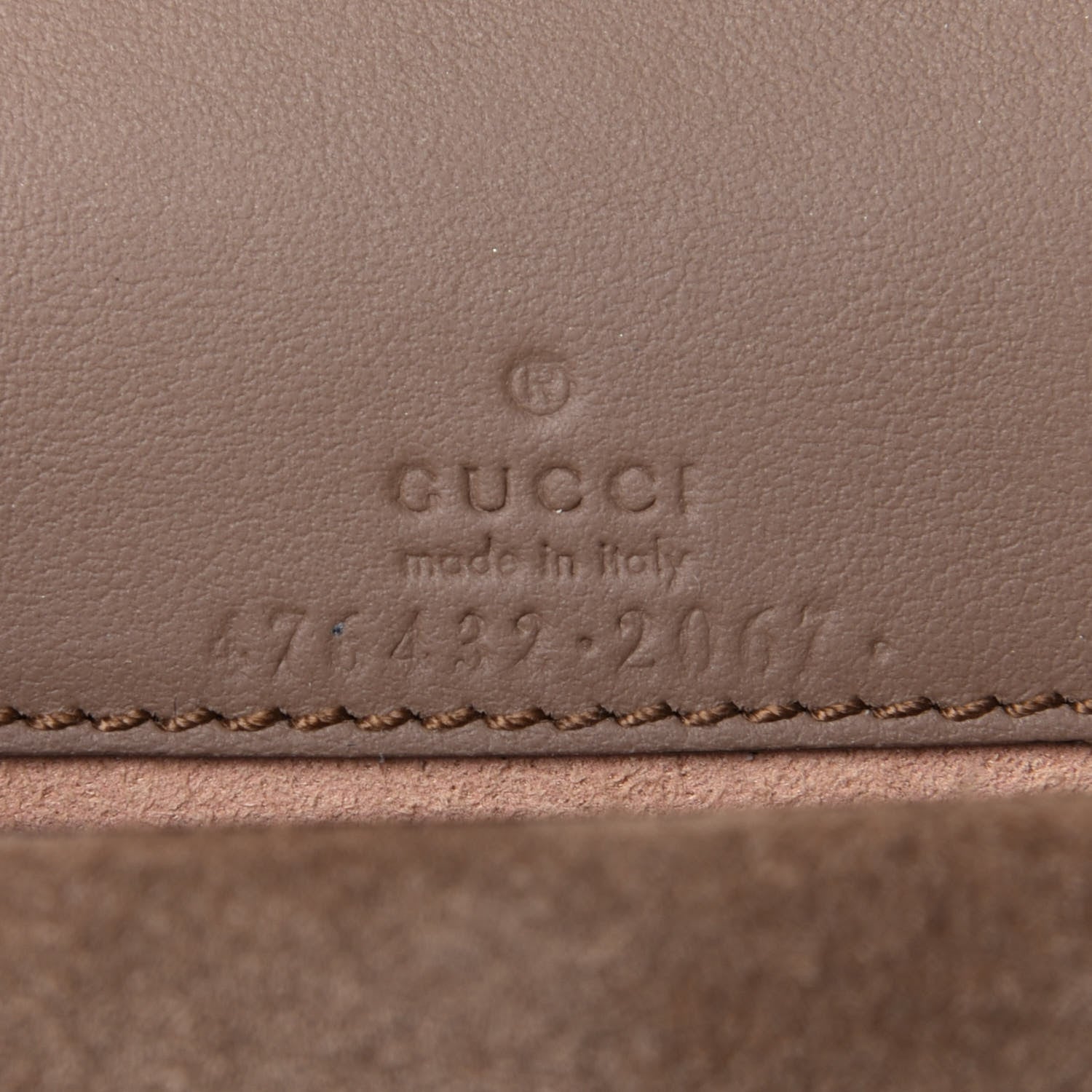Gucci GG Supreme Monogram Super Mini Dionysus Shoulder Bag Taupe 5 of 10