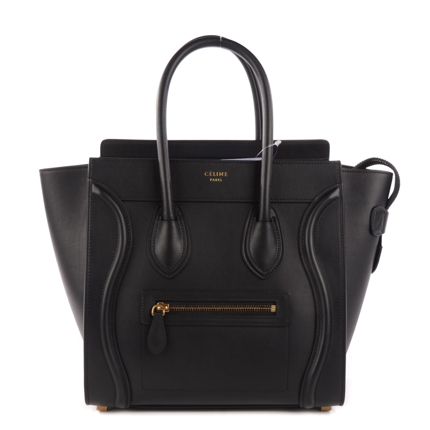 Smooth Calfskin Micro Luggage Black