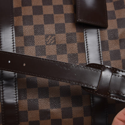 Louis Vuitton Damier Ebene Keepall Bandouliere 55 10 of 17