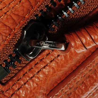 3.1 Phillip Lim 3.1 Medium Pashli Satchel Rust 5 of 8