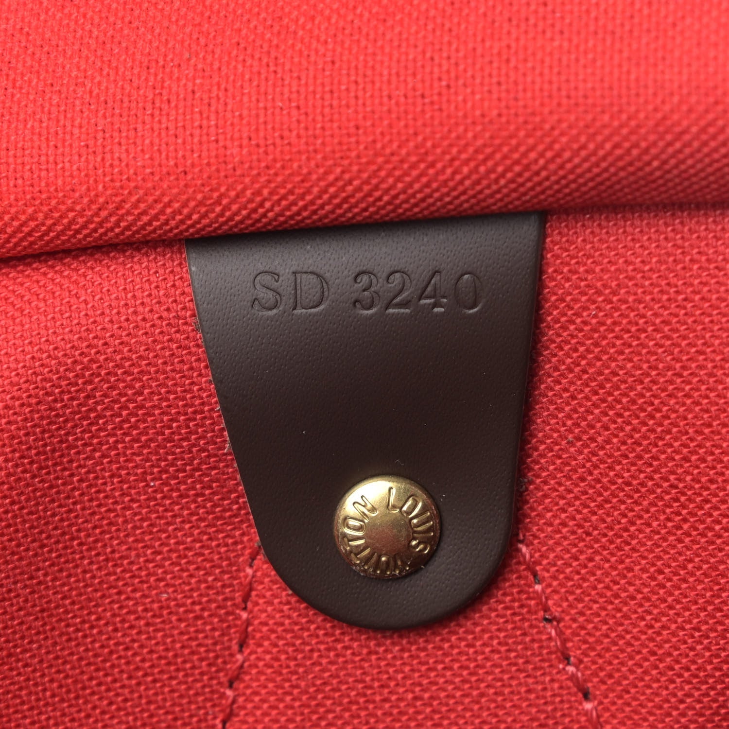 Louis Vuitton Damier Ebene Speedy 30 9 of 9