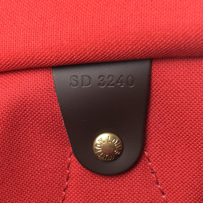 Louis Vuitton Damier Ebene Speedy 30 9 of 9