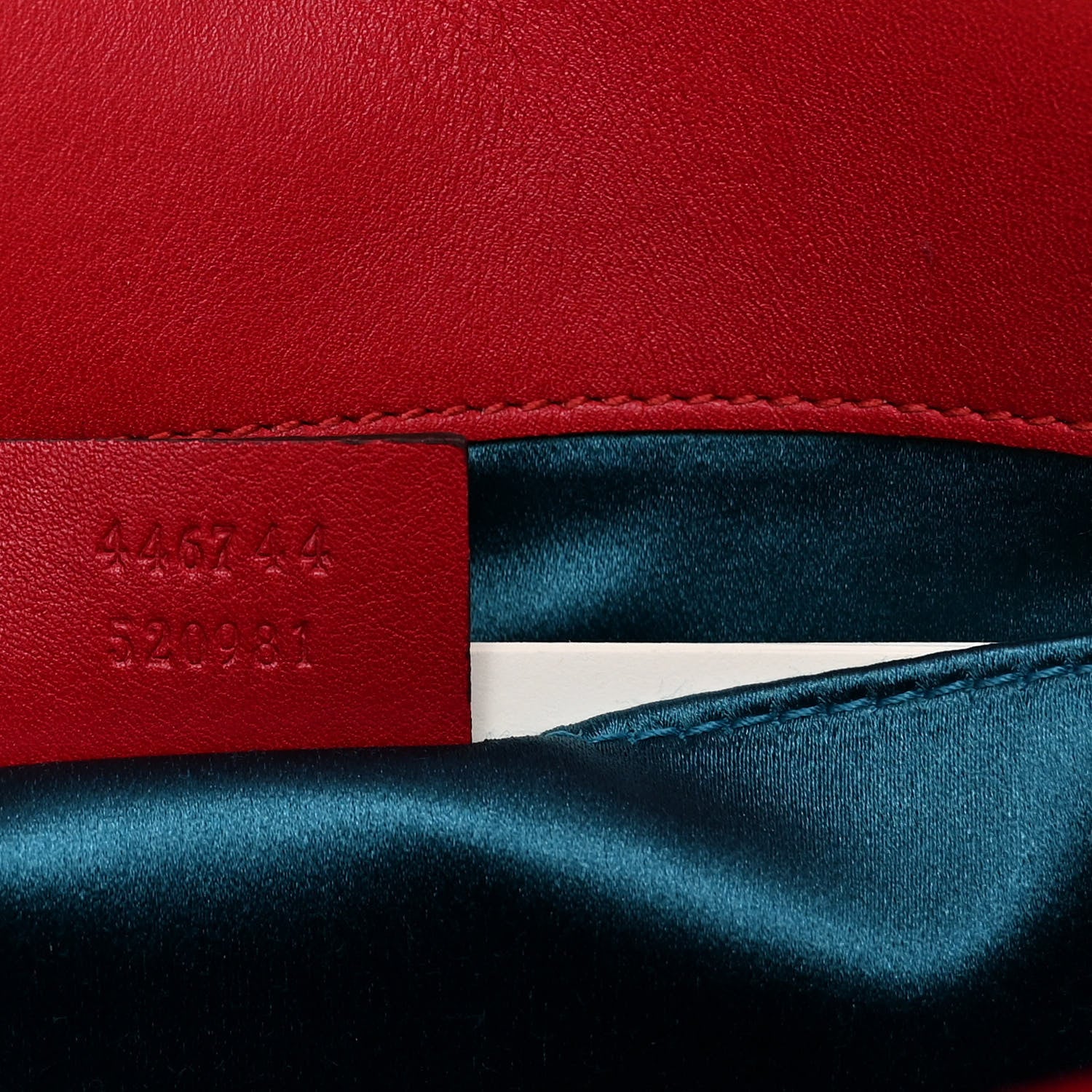 Gucci Velvet Matelasse Small GG Marmont Shoulder Bag Hibiscus Red 7 of 10