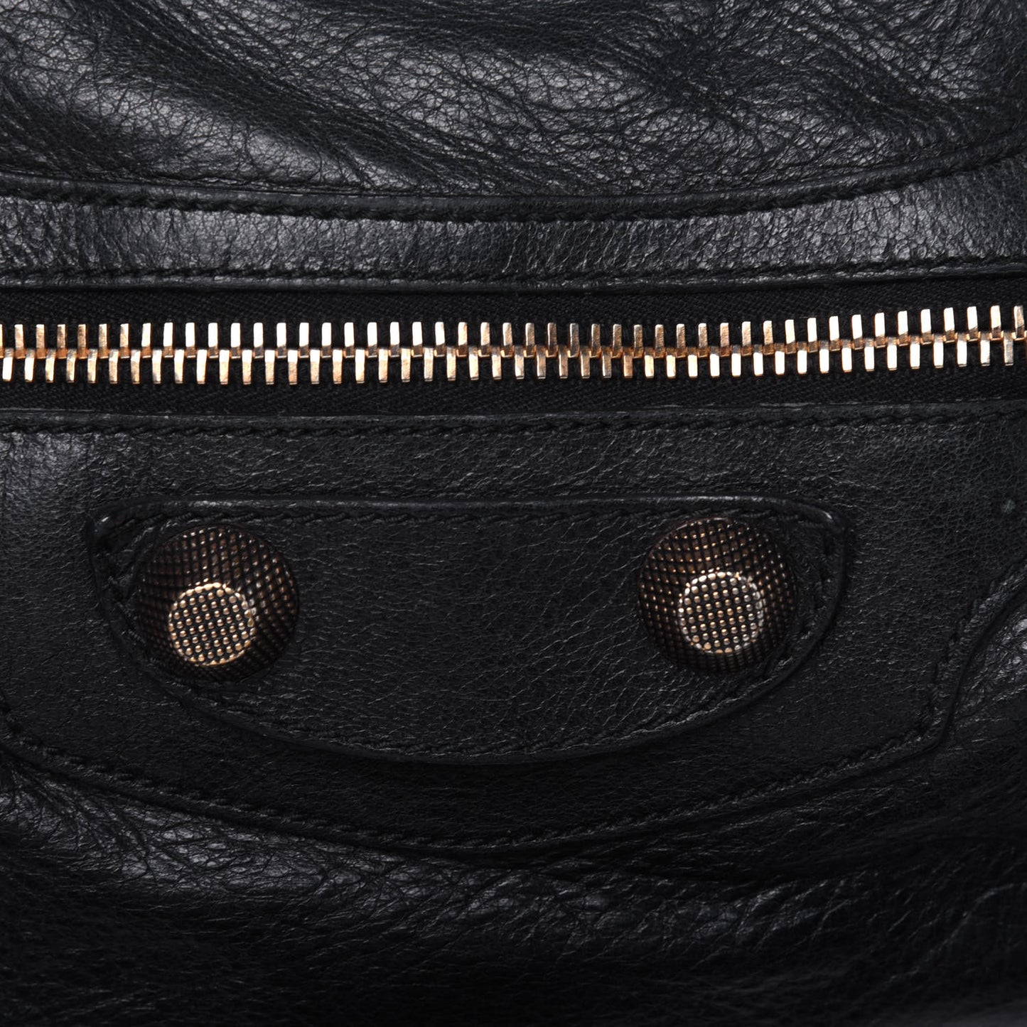 Agneau Giant 21 Rose Gold Hardware City Black