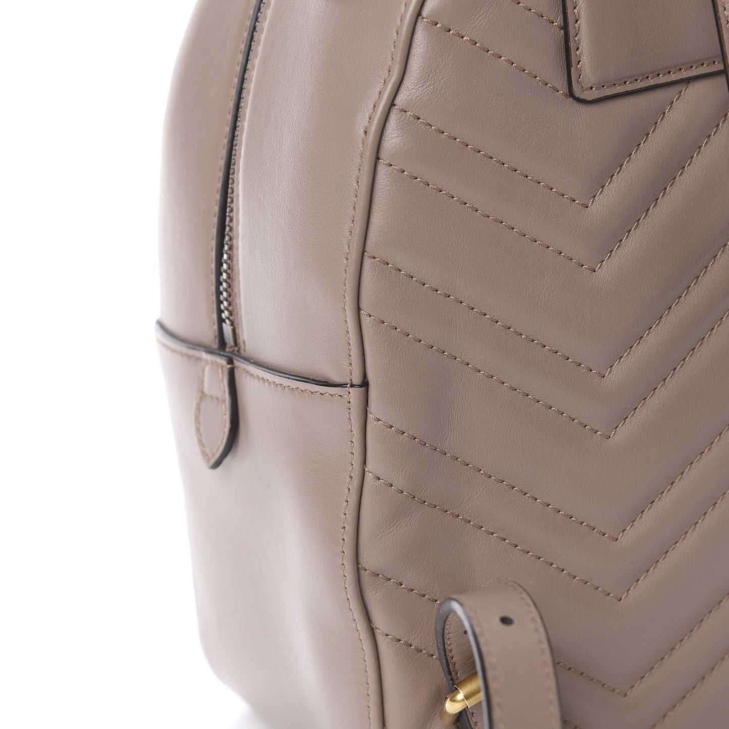 Calfskin Matelasse GG Marmont Dome Backpack Porcelain Rose