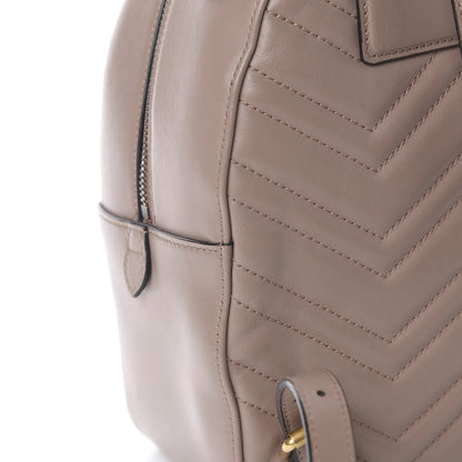 Gucci Calfskin Matelasse GG Marmont Dome Backpack Porcelain Rose 9 of 12