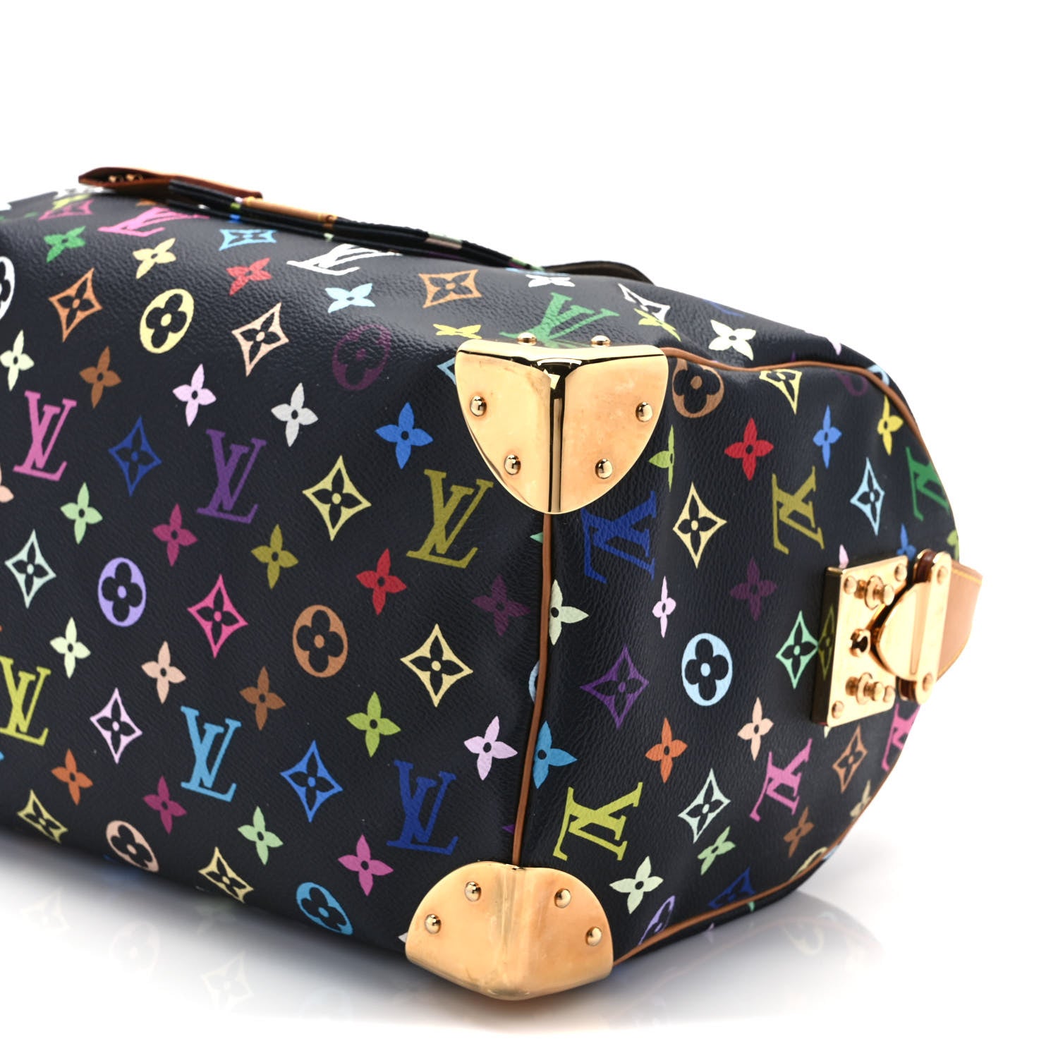 Louis Vuitton Monogram Multicolor Speedy 30 Black 8 of 8