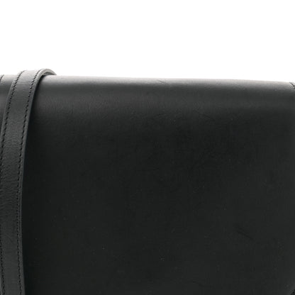 Mansur Gavriel Calfskin Flap Crossbody Bag Black 7 of 9