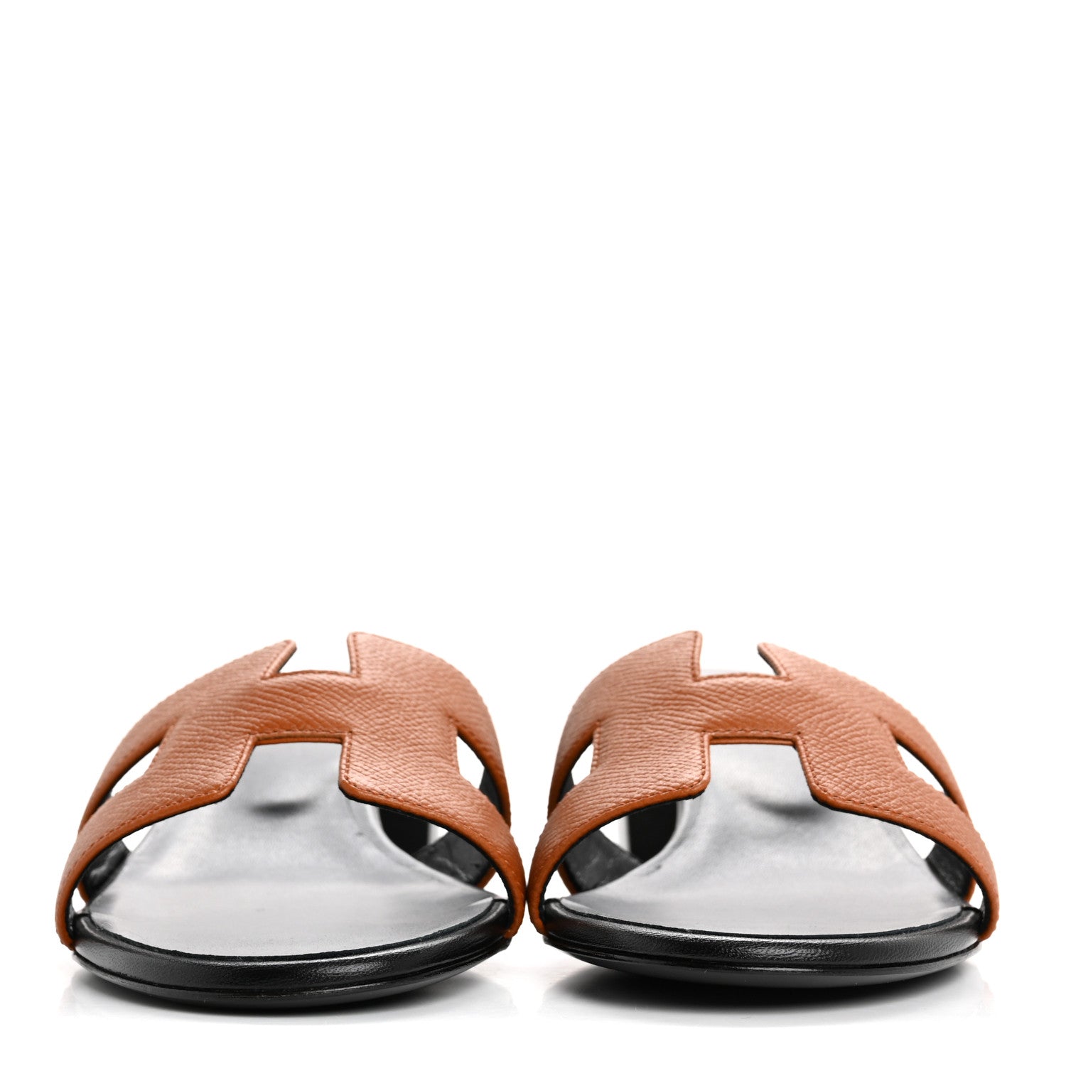Hermes Epsom Oasis Sandals 37 Gold 3 of 9