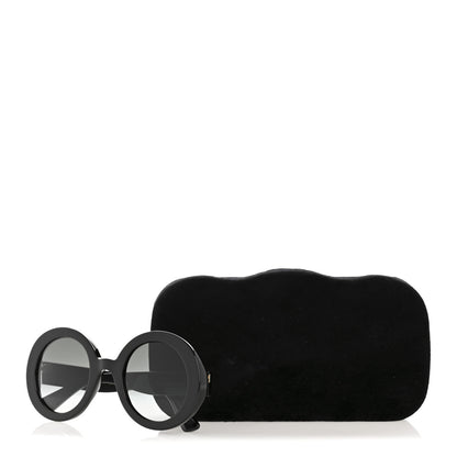 Gucci Acetate Round GG Sunglasses GG0319S Black 8 of 8