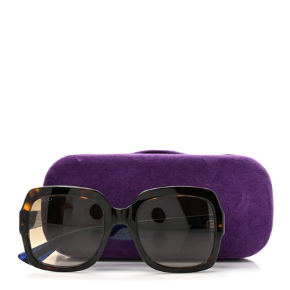 Gucci GG Web Purple Accent Sunglasses Gucci GG 1426/S 658 – Vintage Frames Company main image 3