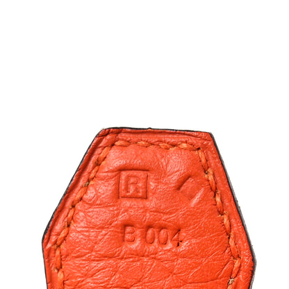 Hermes Taurillon Clemence Bolide 31 Orange Orange 7 of 12