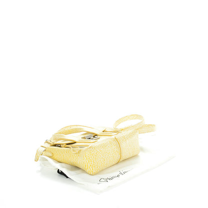 3.1 Phillip Lim 3.1 Textured Calfskin Mini Pashli Satchel Mimosa Ivory 4 of 8