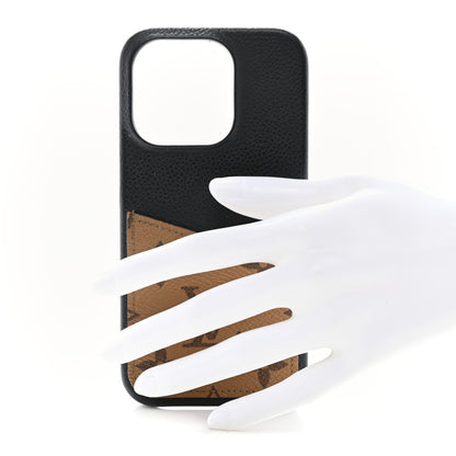 Louis Vuitton Reverse Monogram Pallas iPhone 14 Pro Bumper Black 2 of 8