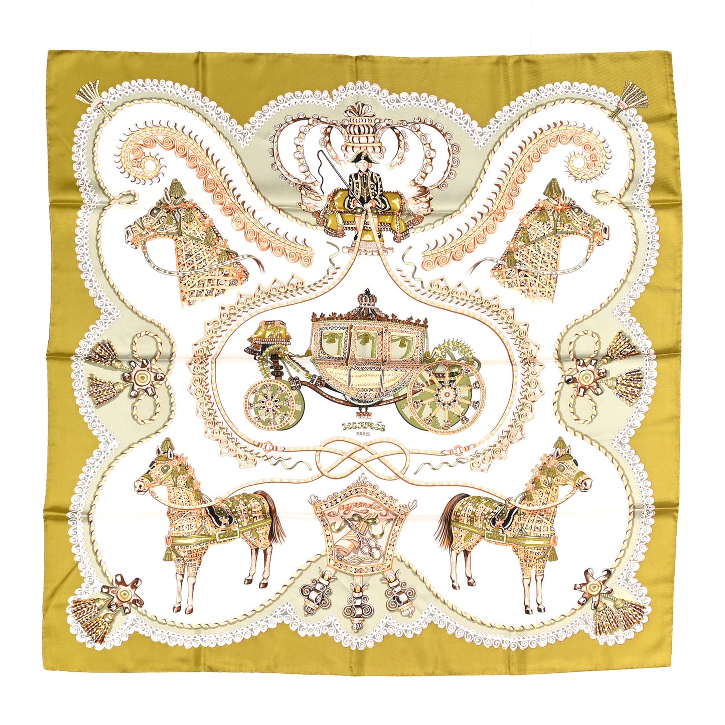 Silk Paperoles Scarf 90