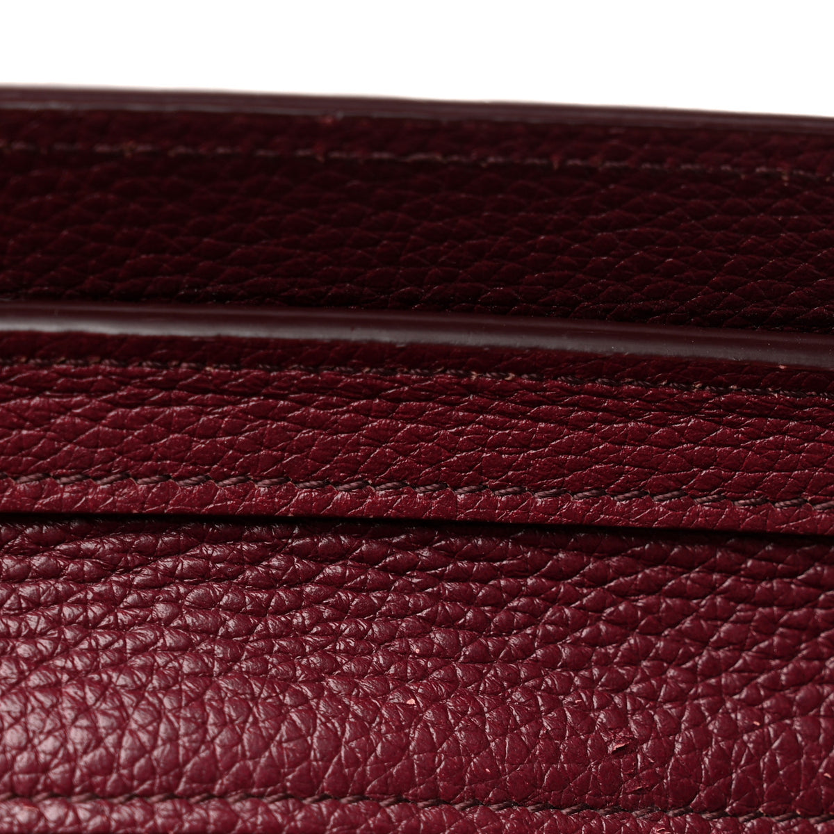 Celine Drummed Calfskin Nano Luggage Plum 11 of 12