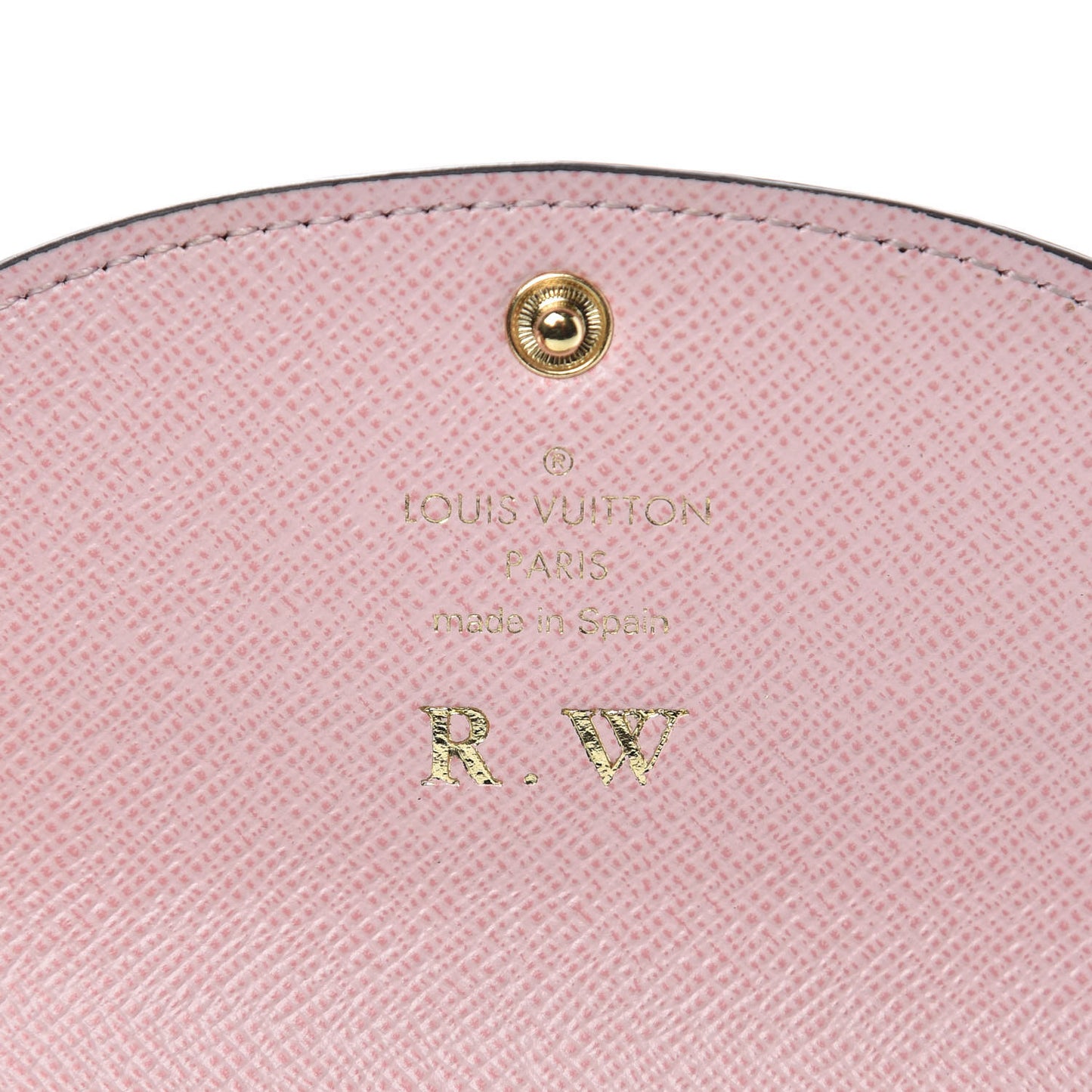 Monogram Rosalie Coin Purse Rose Ballerine