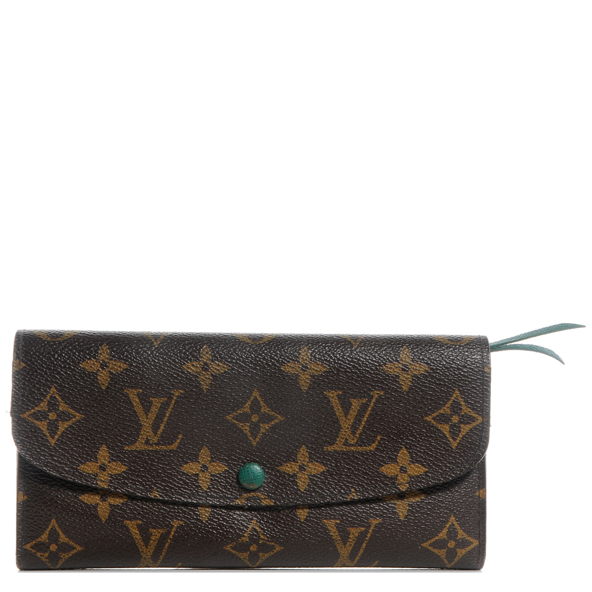 Louis Vuitton Monogram Emilie Wallet Vert 1 of 9