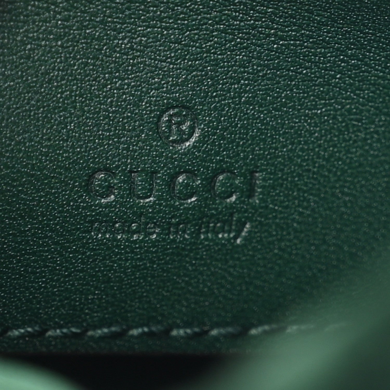Gucci Velvet Matelasse Mini GG Marmont 2.0 Bucket Bag Dark Green 6 of 9