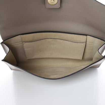 Chloe Suede Calfskin Faye Clutch Motty Grey 5 of 11