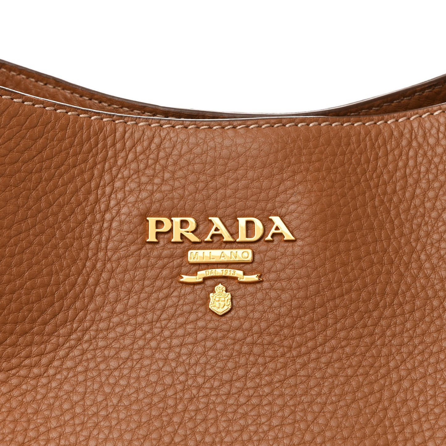 Vitello Daino Side Pocket Hobo Cuoio